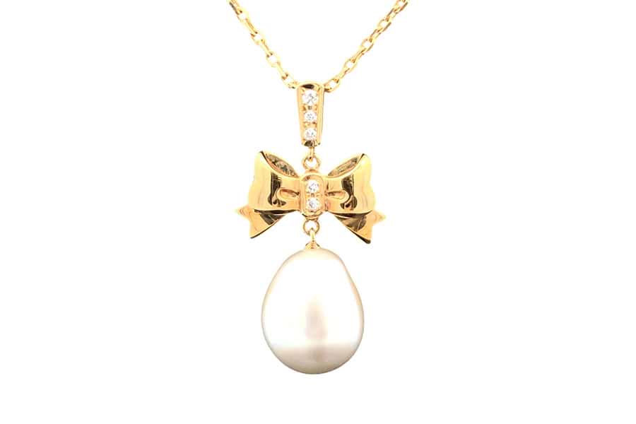 ミキモト ネックレス D0.04ct
