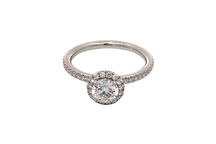 ハリー・ウィンストン マイクロパヴェ リング D0.52ct