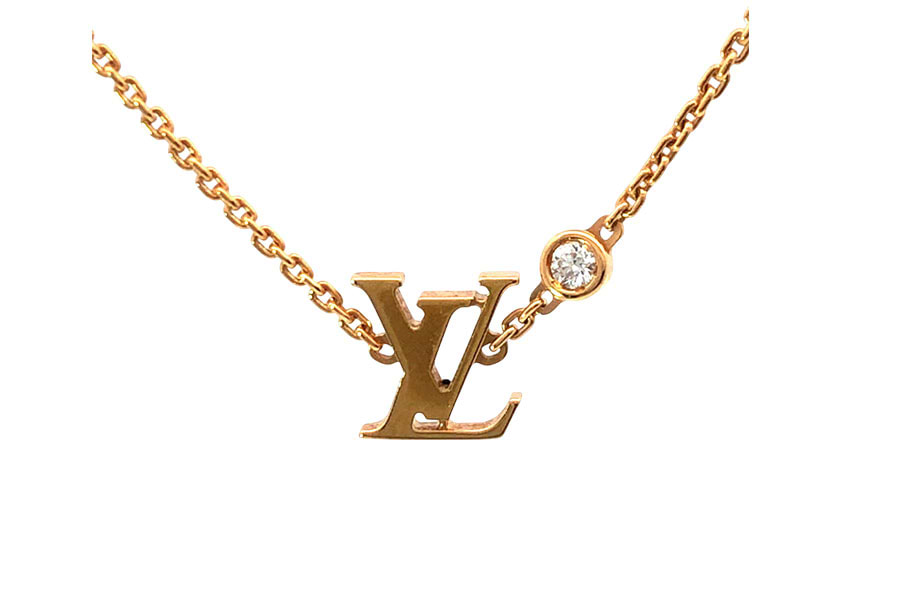 ルイ・ヴィトン イディール ブロッサム LV ネックレス