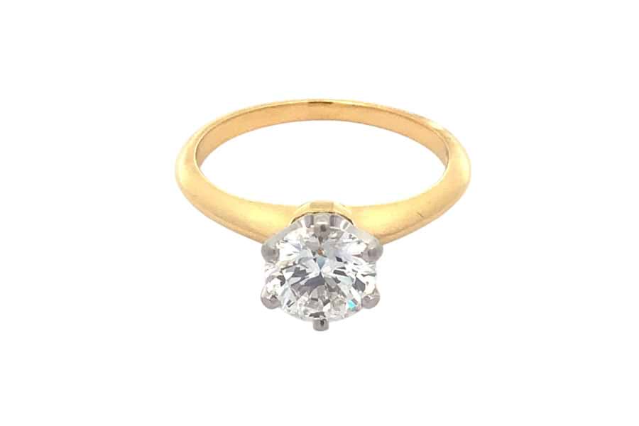 ティファニー リング D0.90ct