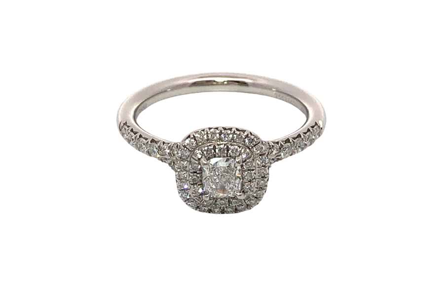 ティファニー ソレスト リング D0.25ct D0.26ct