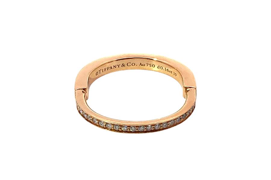 ティファニー ロック リング D0.16ct