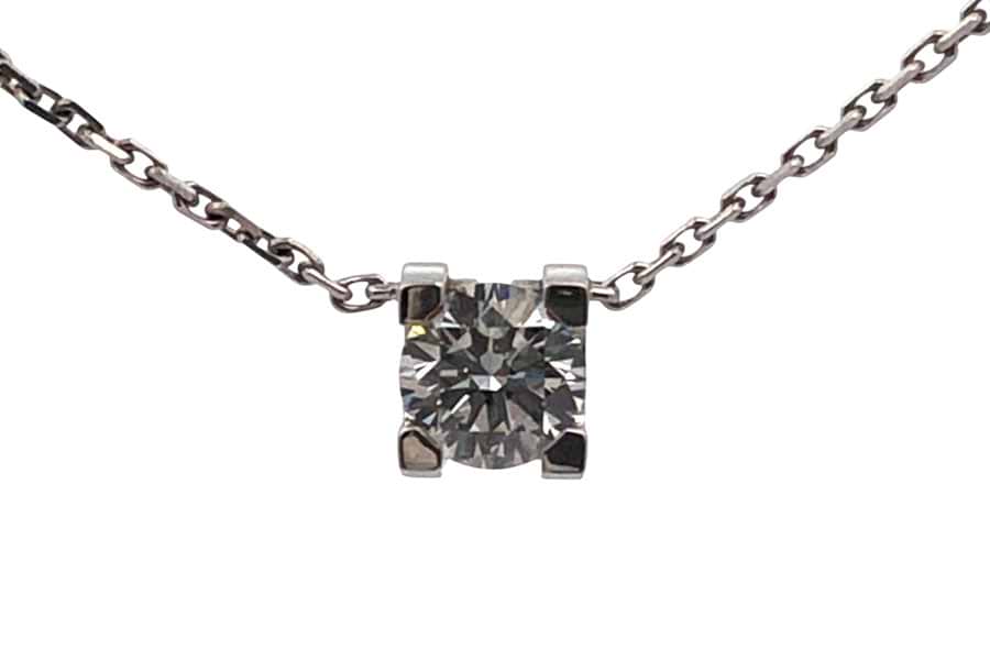 カルティエ C ドゥ カルティエ ネックレス D0.34ct
