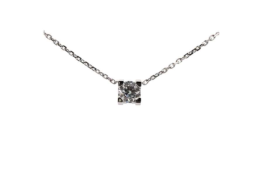 カルティエ Cドゥ カルティエ ネックレス D0.30ct
