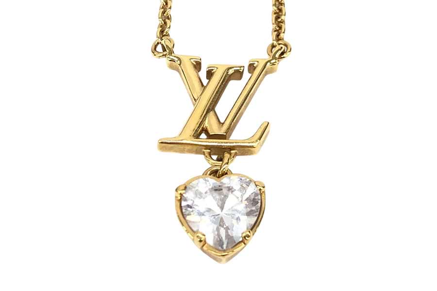 ルイ・ヴィトン LV アイコニック ハート ネックレス M02387