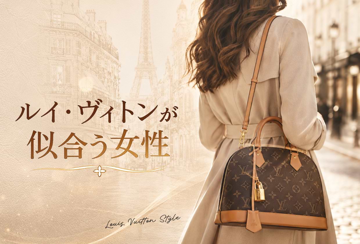 ルイ・ヴィトンを持っている女性のイメージは？ 似合う人の特徴や年齢層を解説