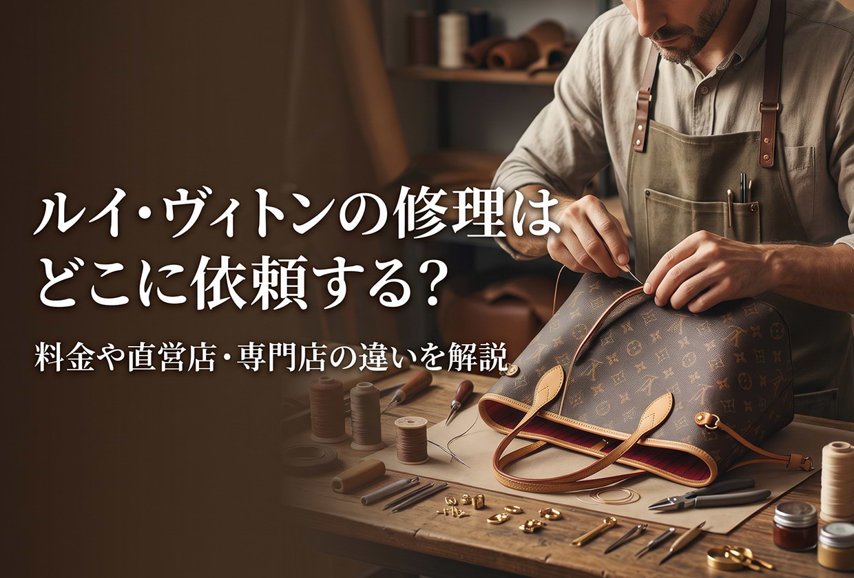 ルイ・ヴィトンの修理はどこに依頼する? 料金や直営店・専門店の違いを解説