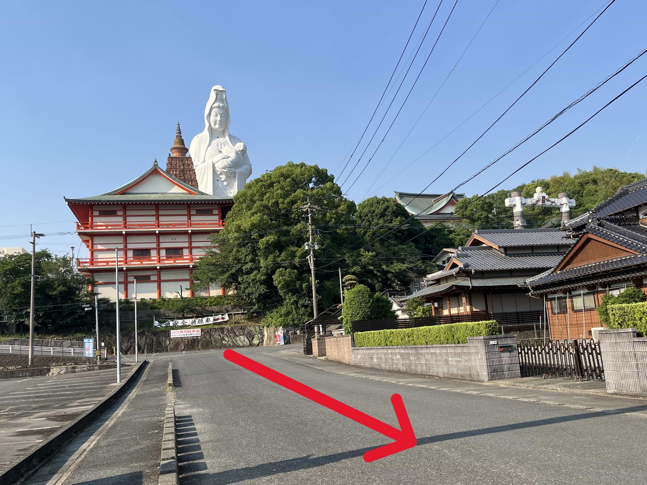 成田山久留米を出て、まずは国道3号線へ向かいます