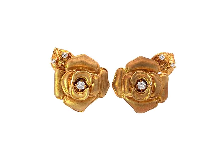 ミキモト ピアス D0.09ct