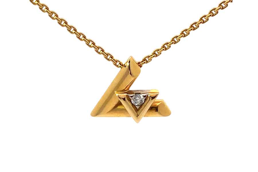 ルイ・ヴィトン LV ヴォルト ワン ネックレス PM