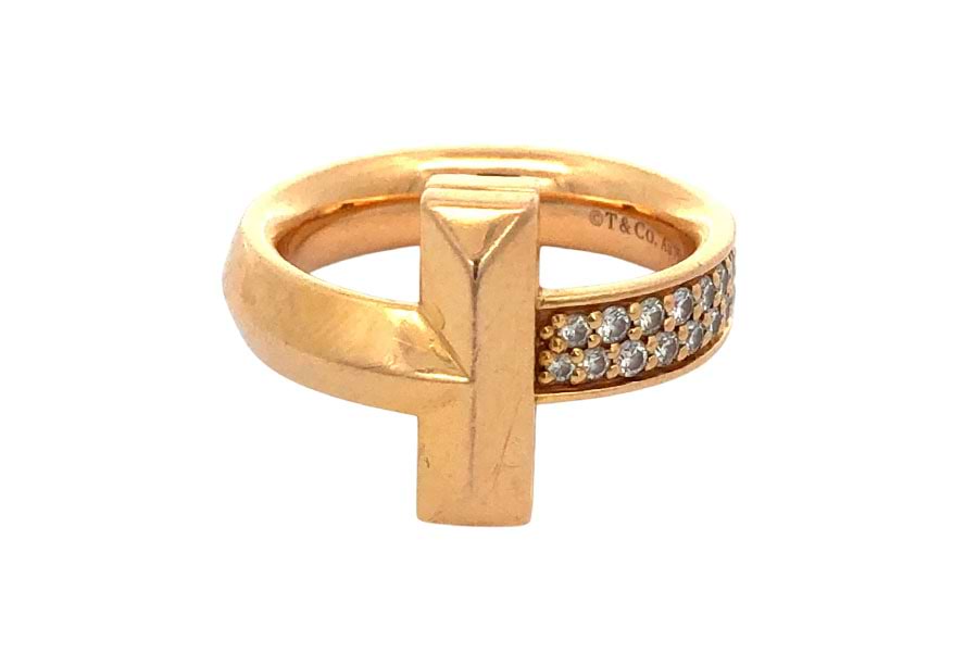 ティファニー T ワン リング D0.21ct