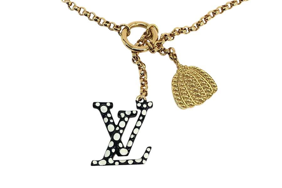 ルイ・ヴィトン LV×YK コリエLV アイコニック インフィニティドット M01079