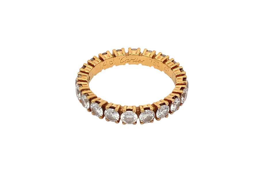 カルティエ デスティネ リング フルエタニティ D1.41ct