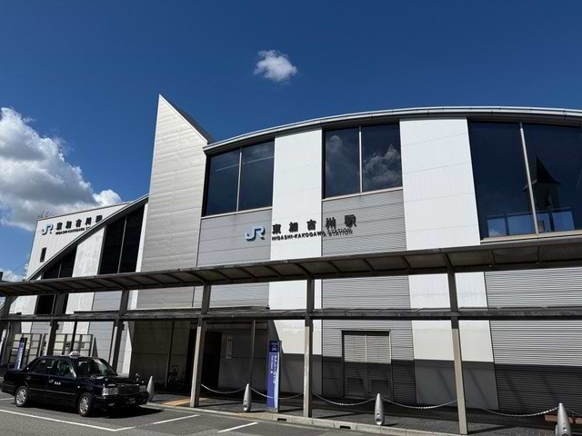 JR東加古川駅を出ます