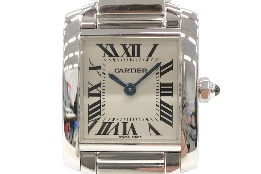 カルティエ タンクフランセーズSM W50012S3