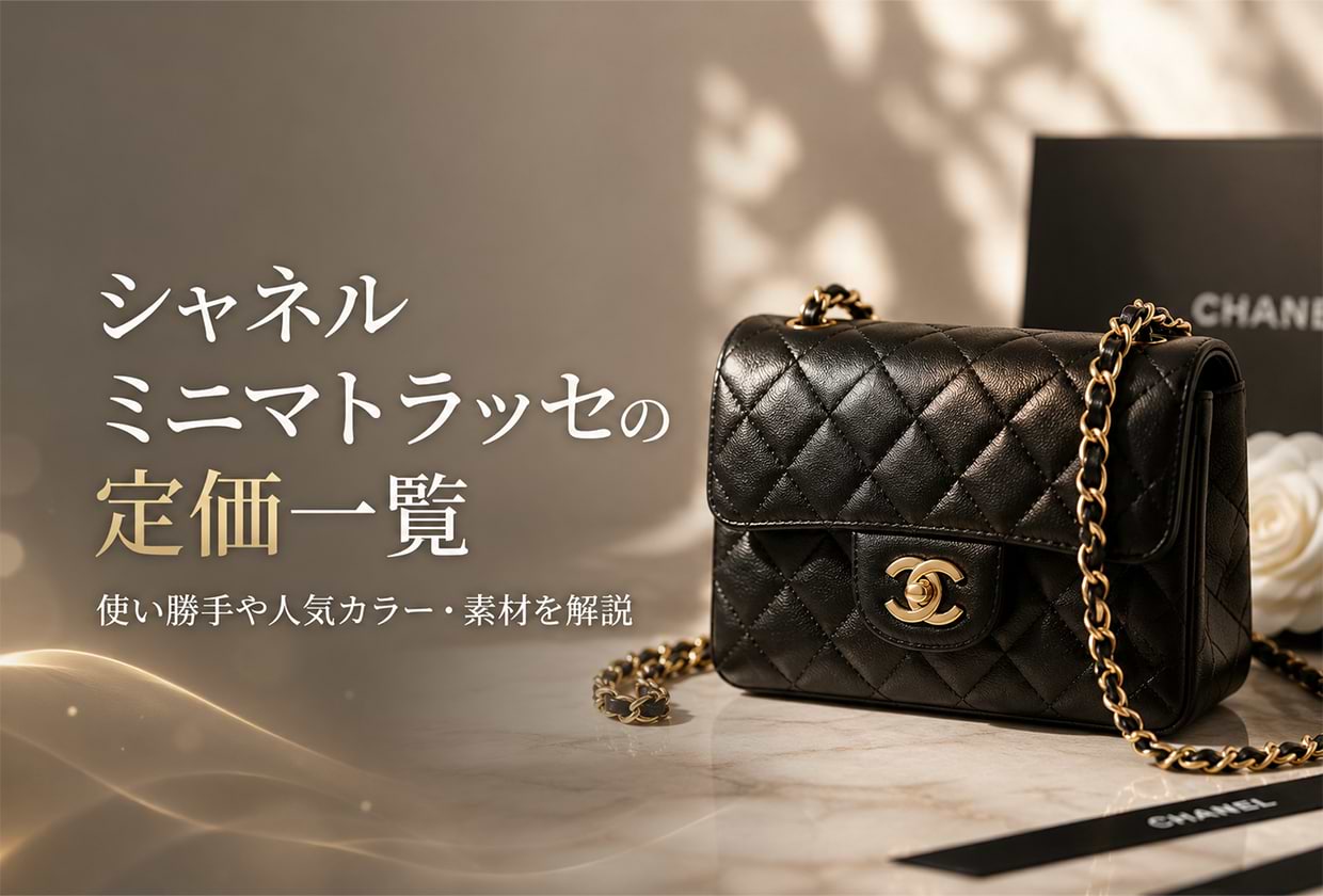 シャネル ミニ マトラッセの定価一覧|使い勝手や人気カラー・素材を解説
