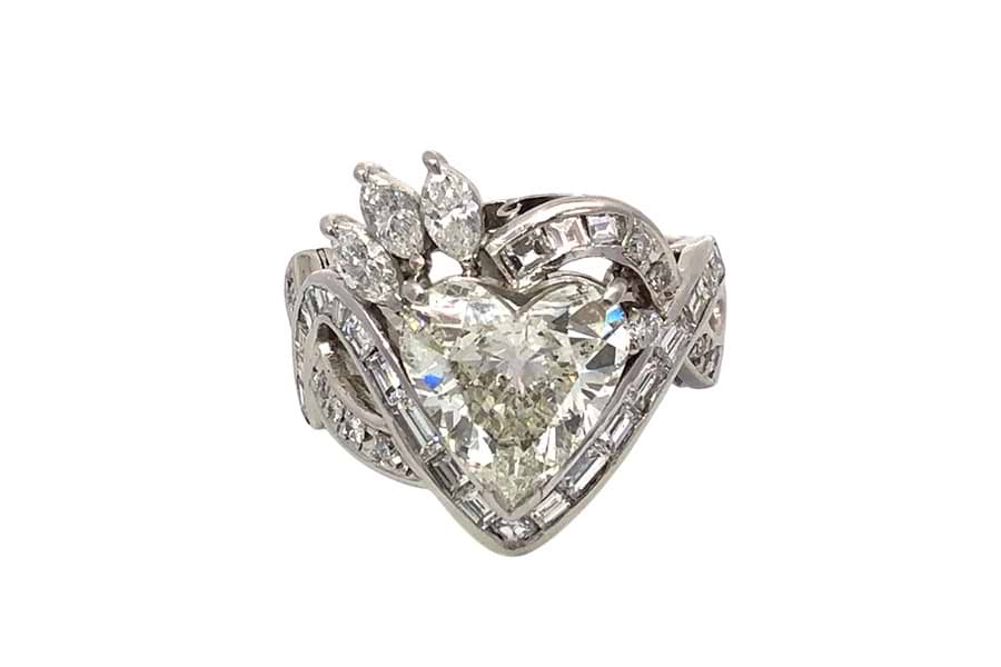 リング D3.376ct D1.434ct