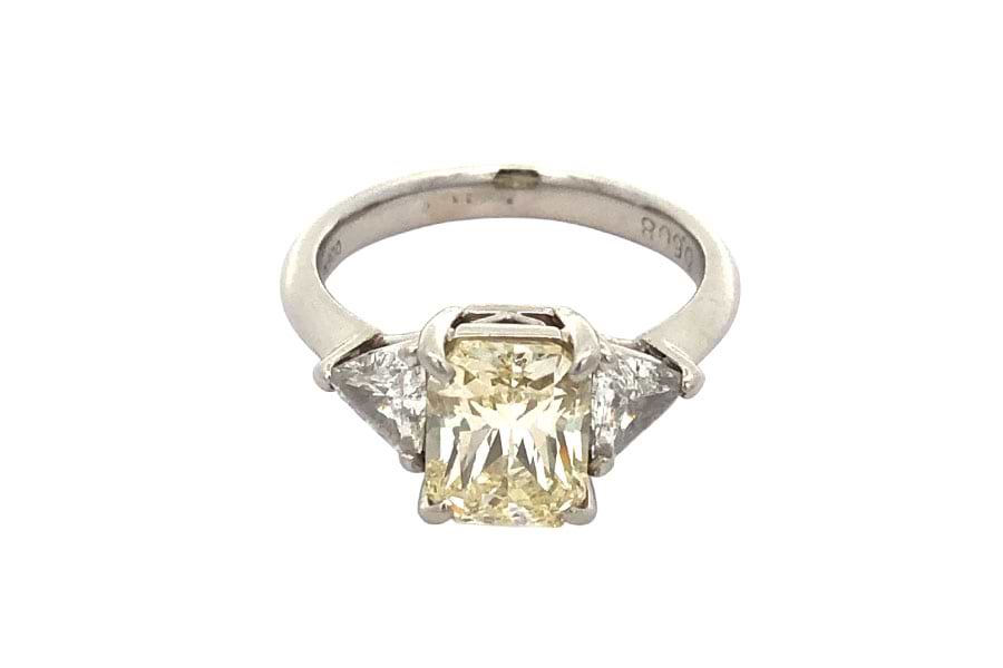 リング D2.340ct D0.608ct