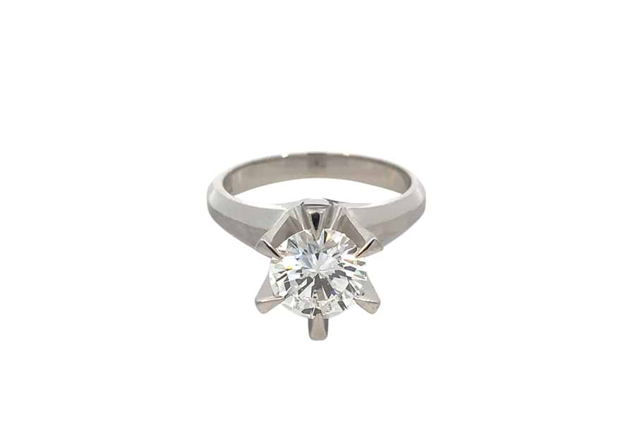 リング Pt900 約12号 ダイヤ1.581ct
