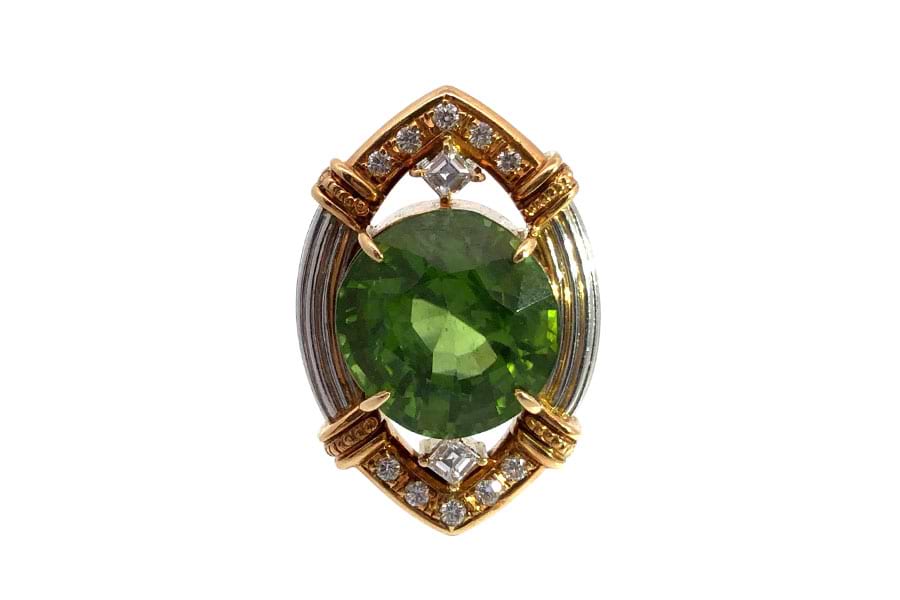 水野薫子 リング D0.21ct D0.20ct