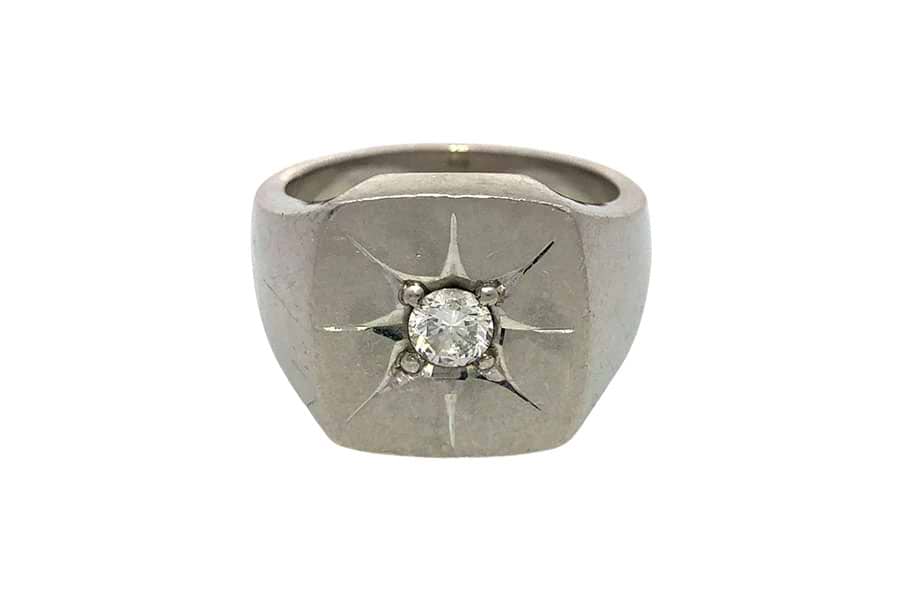 リング D0.38ct
