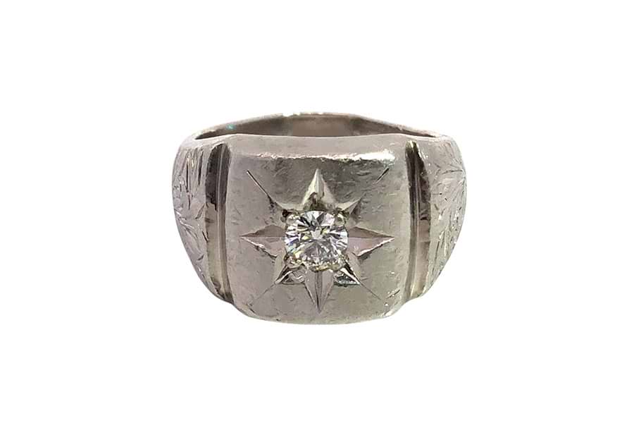 リング D0.390ct