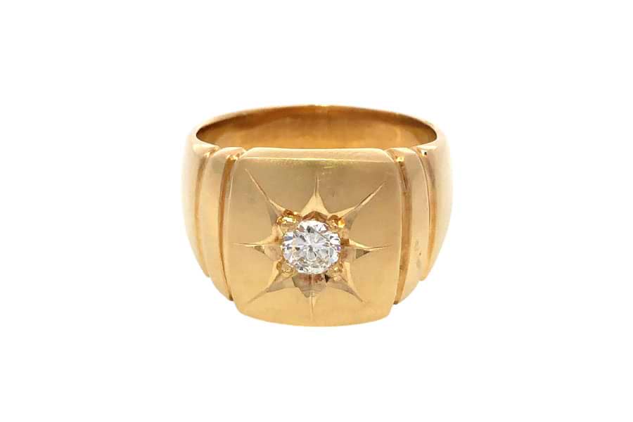 リング D0.38ct