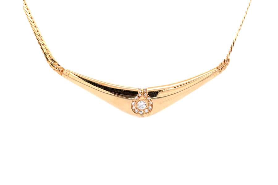 ネックレス D0.265ct D0.21ct