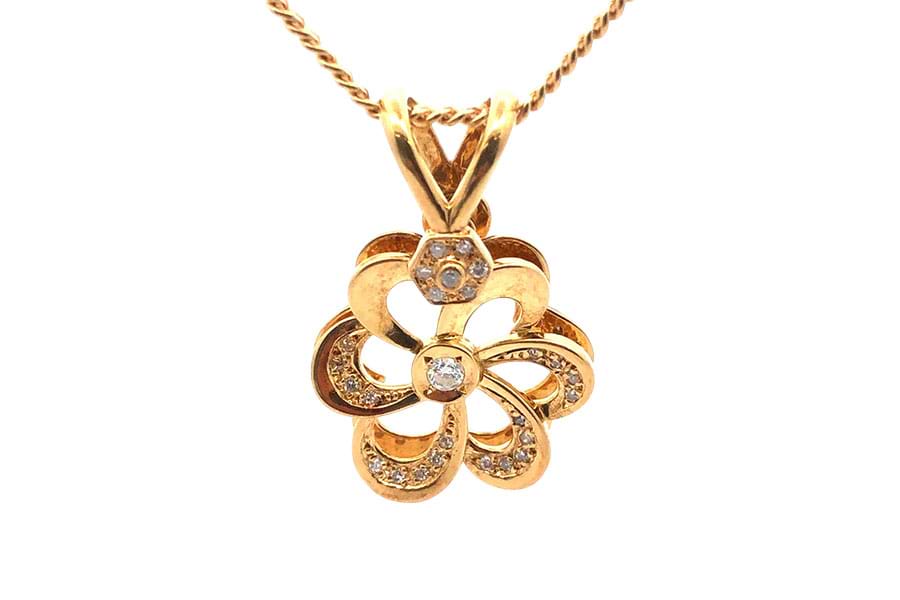 ネックレス D0.34ct