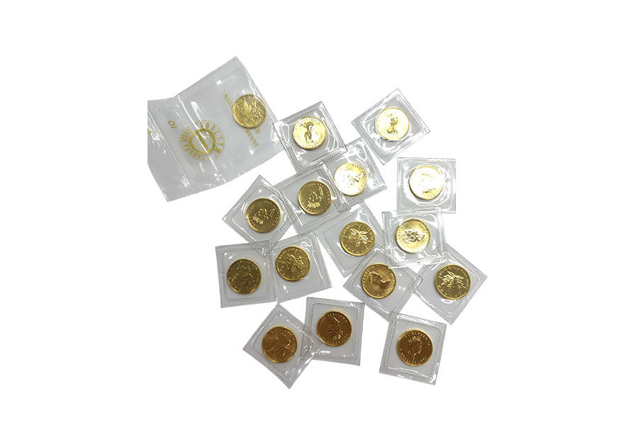 メイプルリーフ金貨1/10oz おまとめ