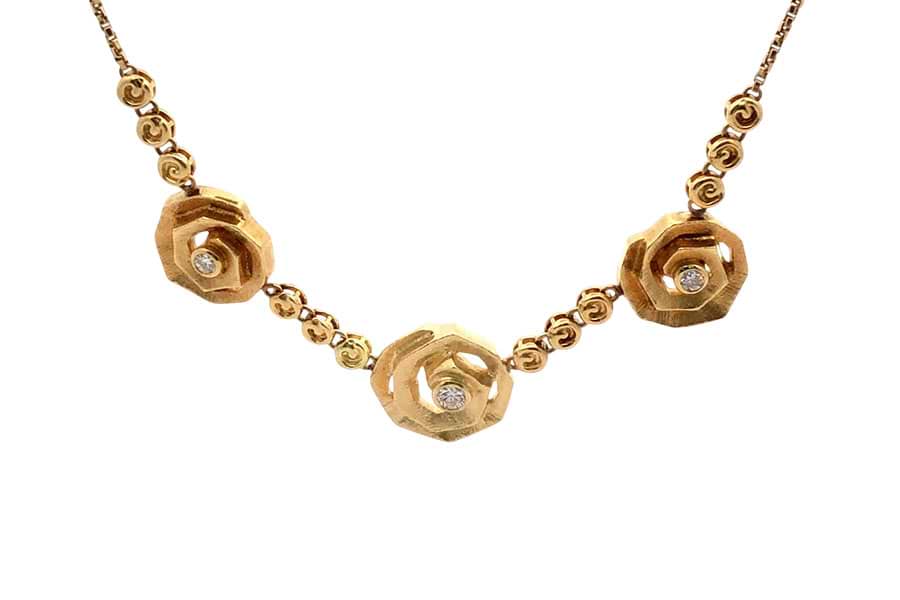 LANVIN ネックレス D0.21ct D0.11ct