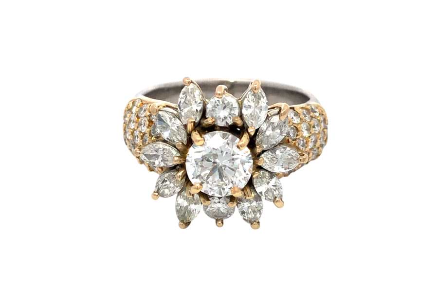 リング D1.06ct D2.10ct