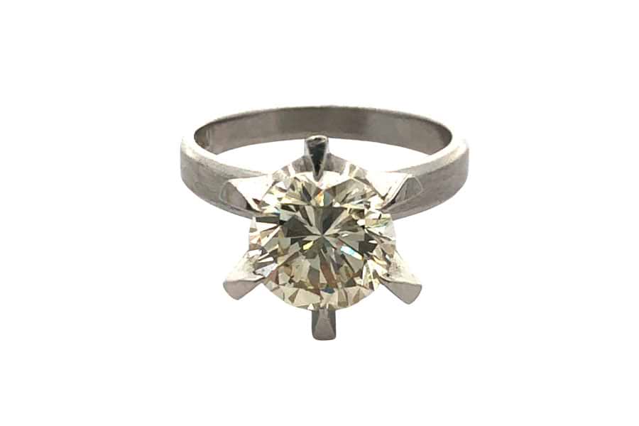 Pt900×ダイヤモンドリング D2.52ct