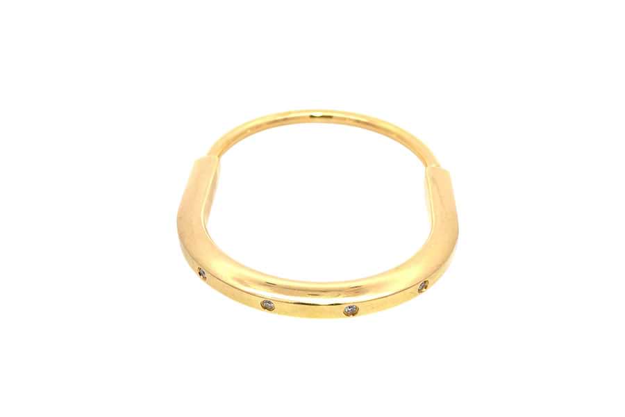 ティファニー ロック バングル D0.31ct