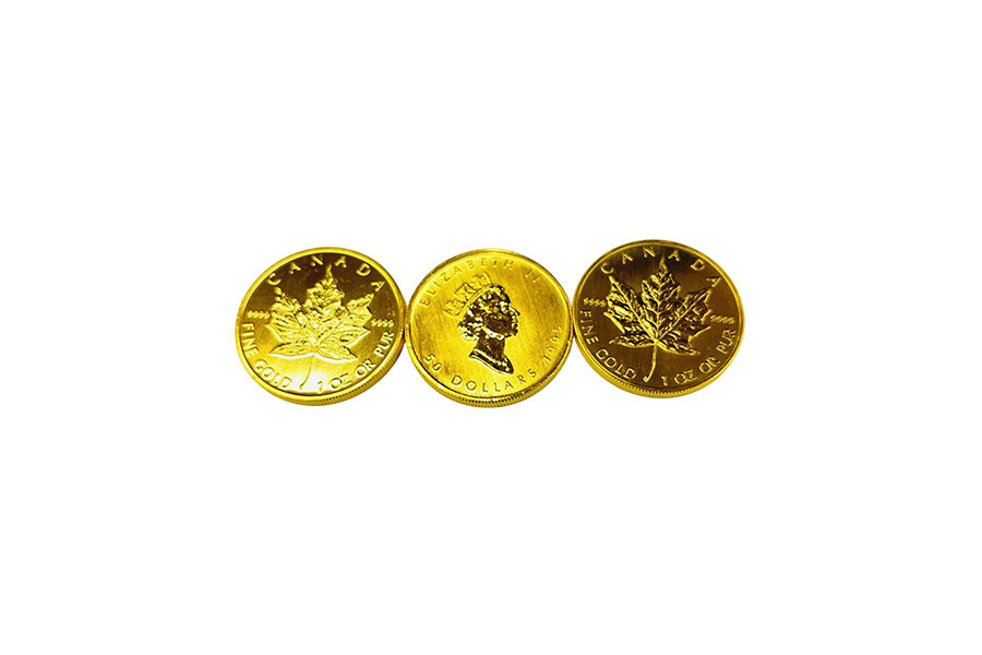 メイプルリーフ金貨1oz おまとめ