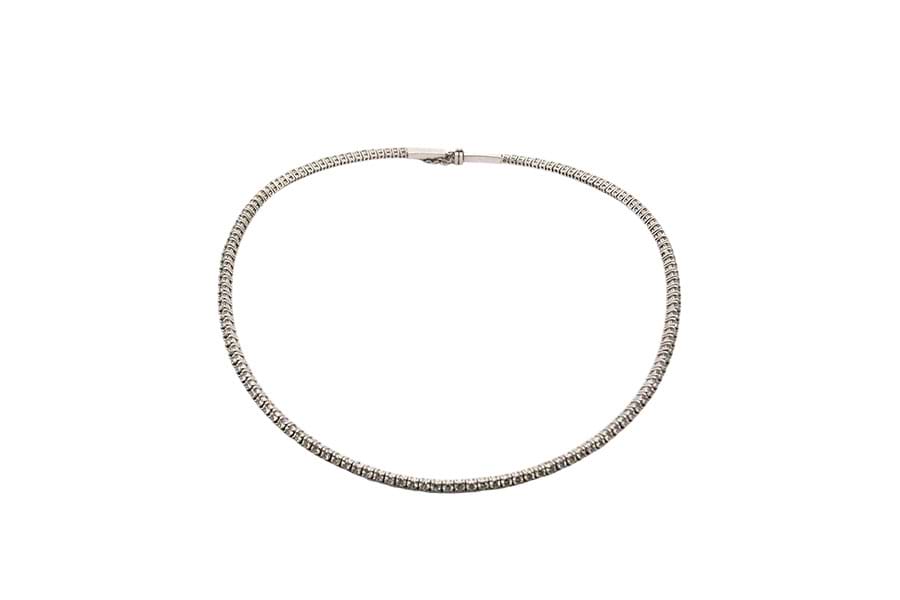 K18×ダイヤモンドネックレス MD4.40ct