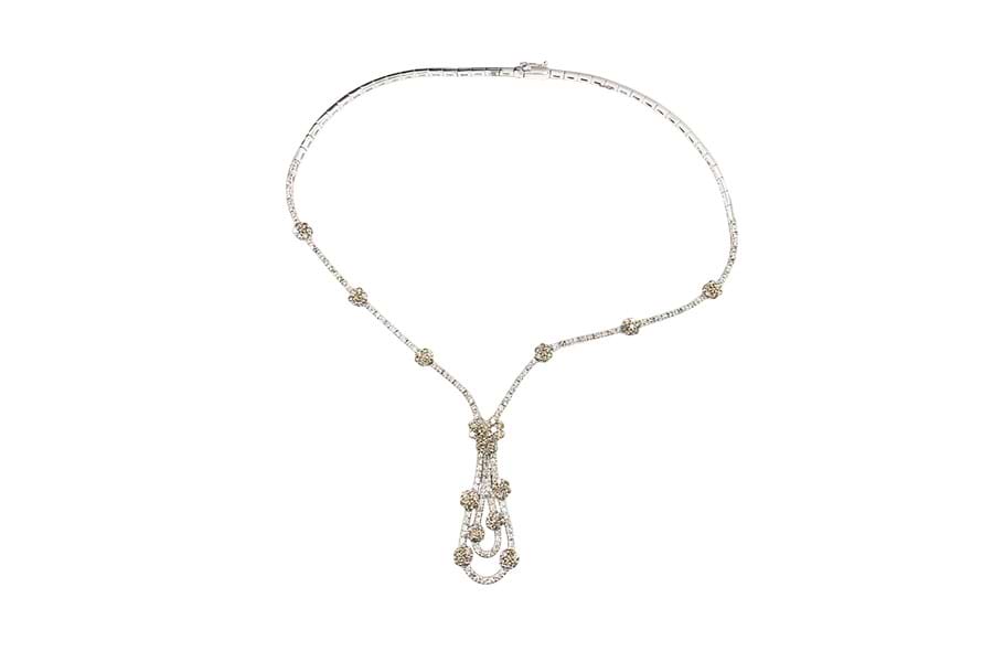 K18×ダイヤモンドブレスレット MD6.40ct