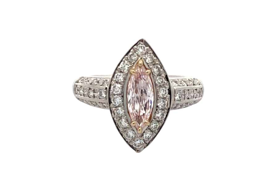 リング PD0.708ct D0.66ct
