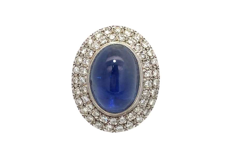Pm×サファイアリング S19.00ct MDct記載なし