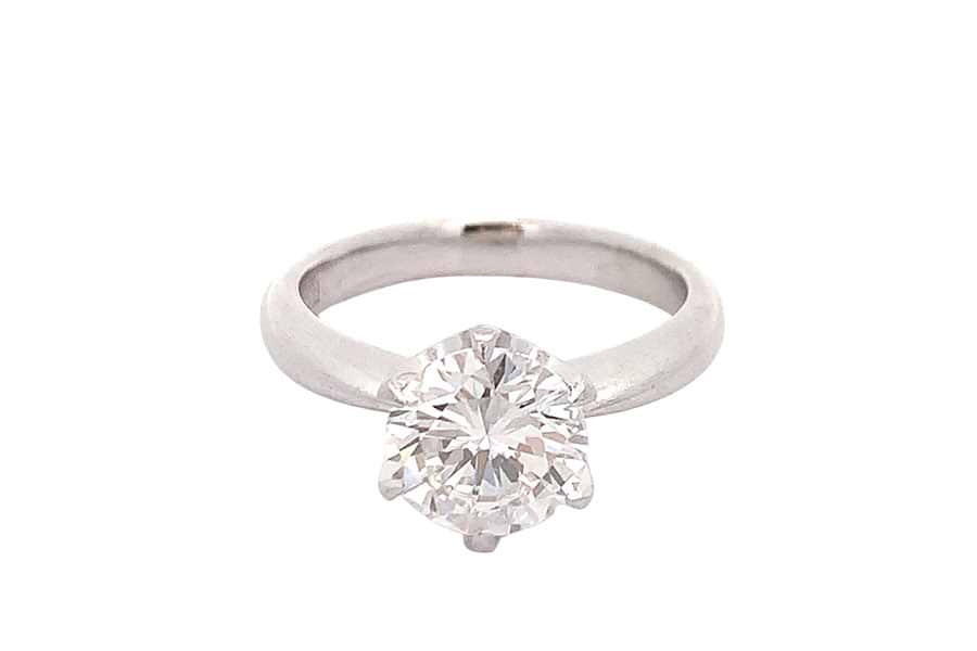 Pt900×ダイヤモンドリング D2.014ct
