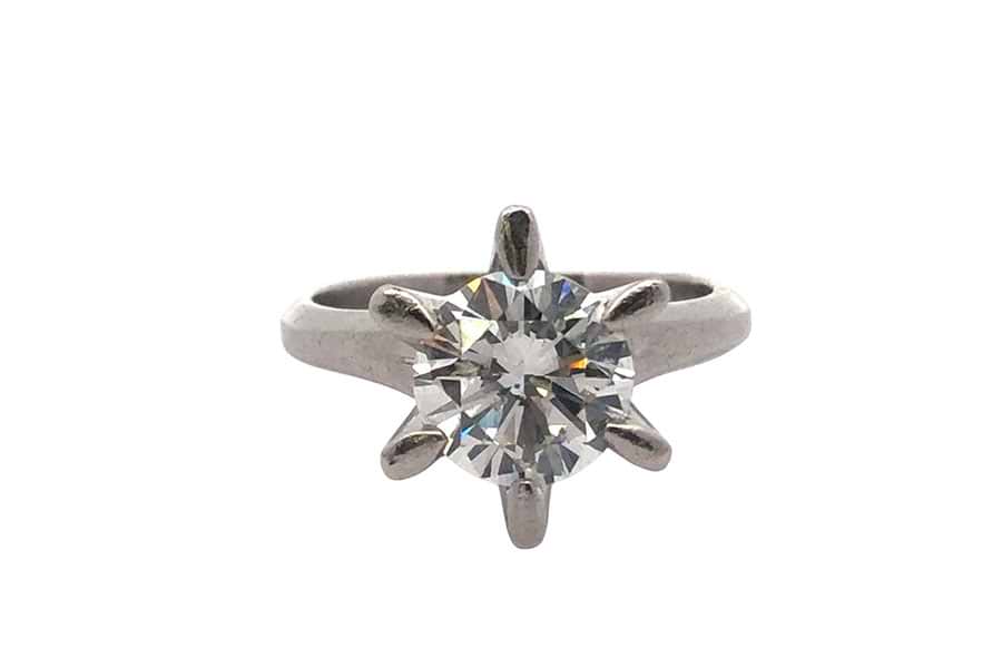 Pt900×ダイヤモンドリング D2.262ct