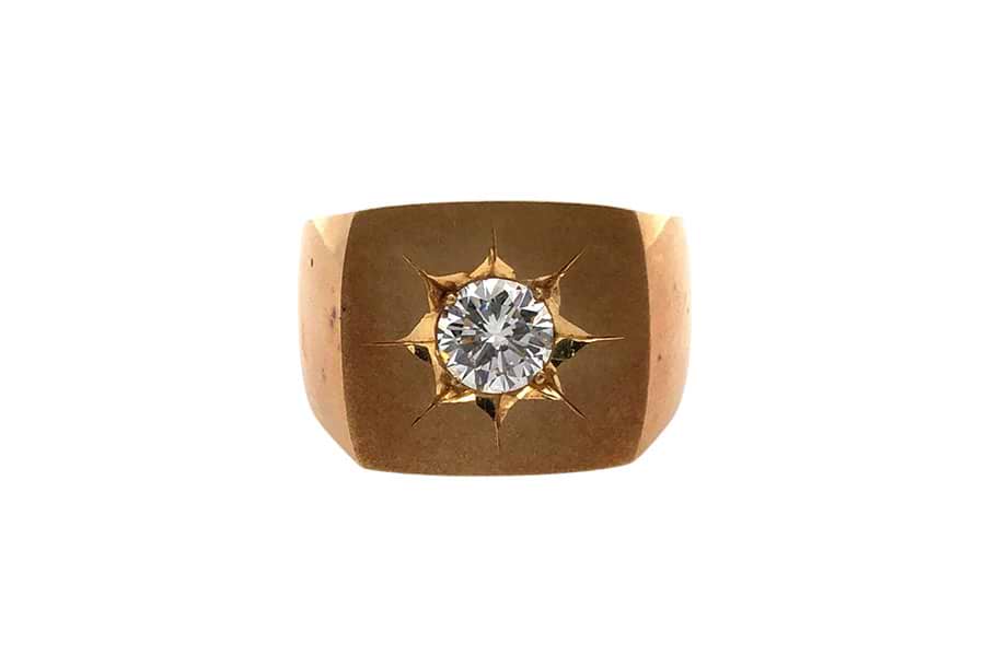 K18×ダイヤモンドリング D1.177ct