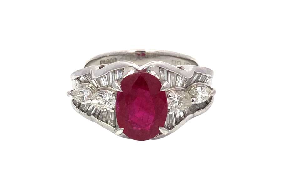 リング D0.788ct