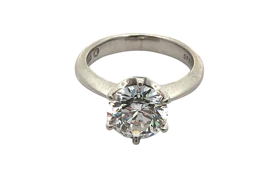 Pt900×ダイヤモンドリング D2.20ct