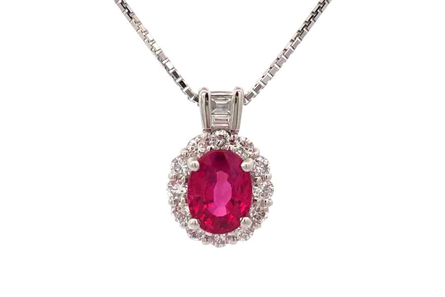 ネックレス D0.37ct