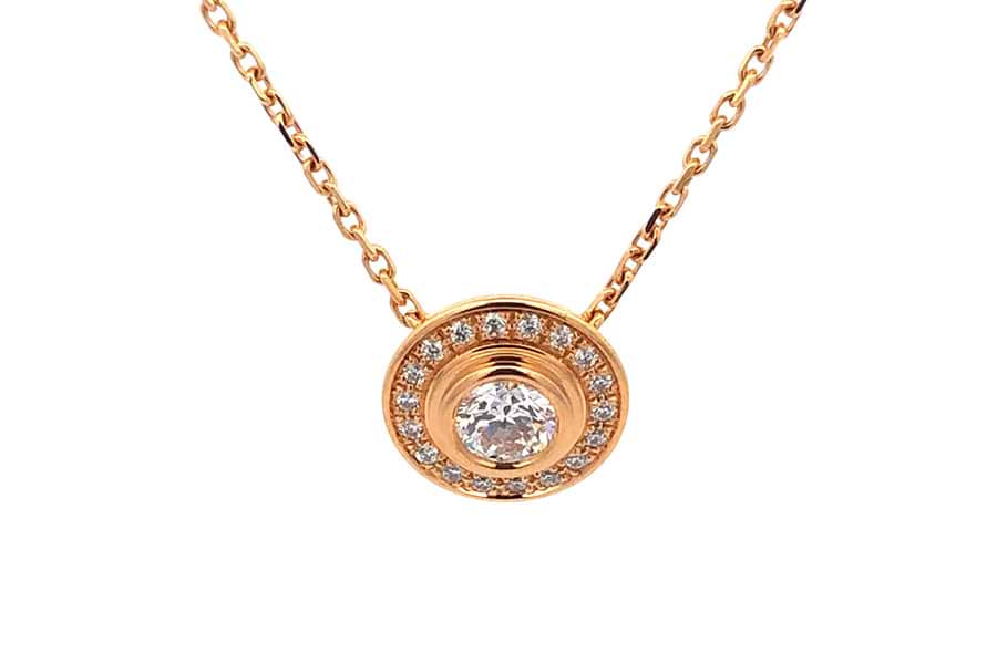 カルティエ ダムール ネックレス D0.19ct