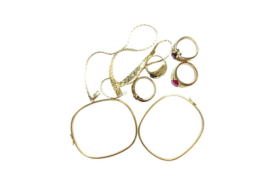 K18アクセサリーおまとめの金 ネックレス買取の実績｜最新相場で高価