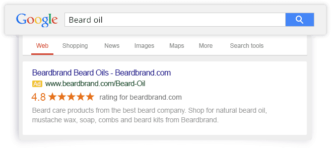 Beardbrand-google