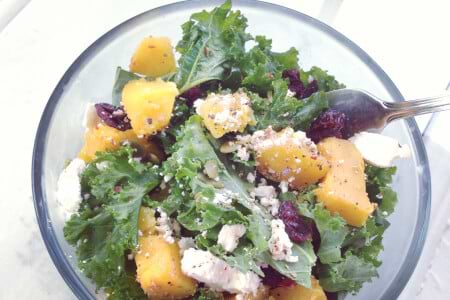 Kale Squash Salad Recipe thumbnail