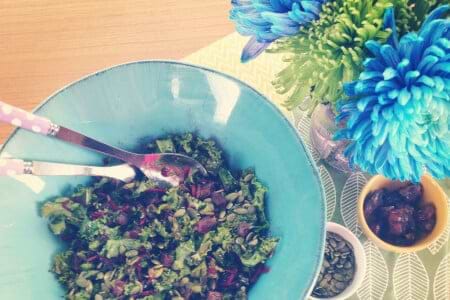 Chopped Kale & Beet Salad Recipe thumbnail